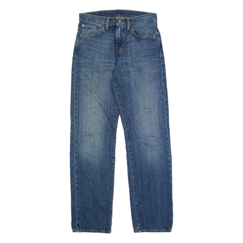 LEVI'S 751 Mens Jeans Blue Regular Straight Stone Wash W29 L32