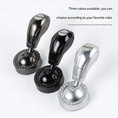 Push Button Start Kit - Car Start Button|Automotive Push Button Joystick |EngineDecorative Start Stop Lever for AutomobileVeh...