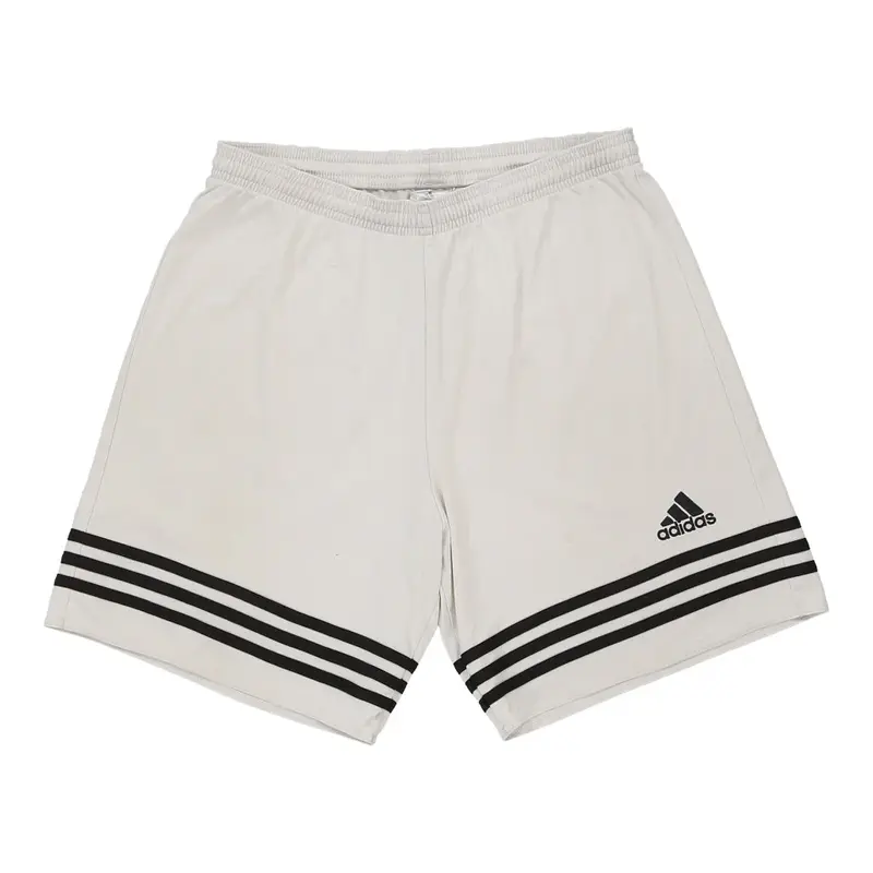 Adidas Sport Shorts - Medium White Cotton