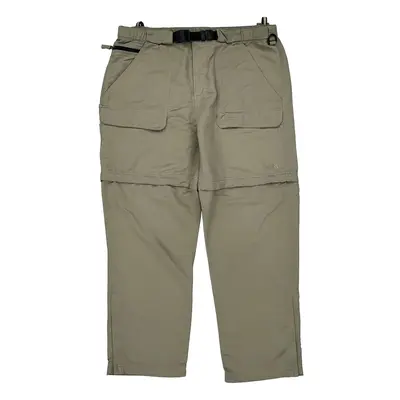 The North Face Tracksuit - Large Khaki Nylon