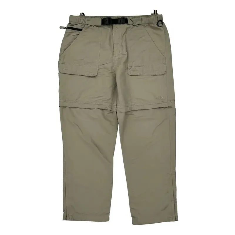 The North Face Tracksuit - Large Khaki Nylon
