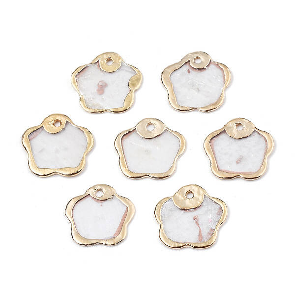 Natural Capiz Shell Charms