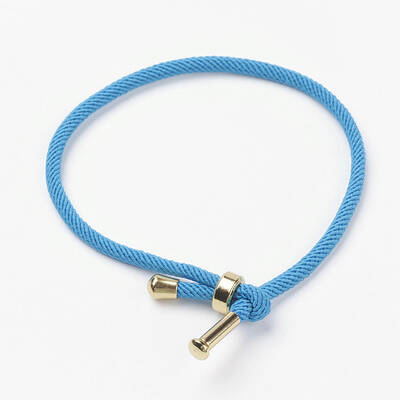 Cotton Twisted Cord Bracelet Making