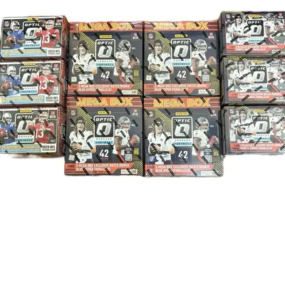 Panini NFL Sports Card Break PYT #12 2023-2024 Box Set - 10 Total Sports and Sports Card Items for Break Check Description fo...