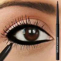 12pcs Eyeliner Pencils Set Cosmetic Waterproof Gel Eyeliner Pencil Smooth Significantly Colored Not Easy To Fade Black Coffee...