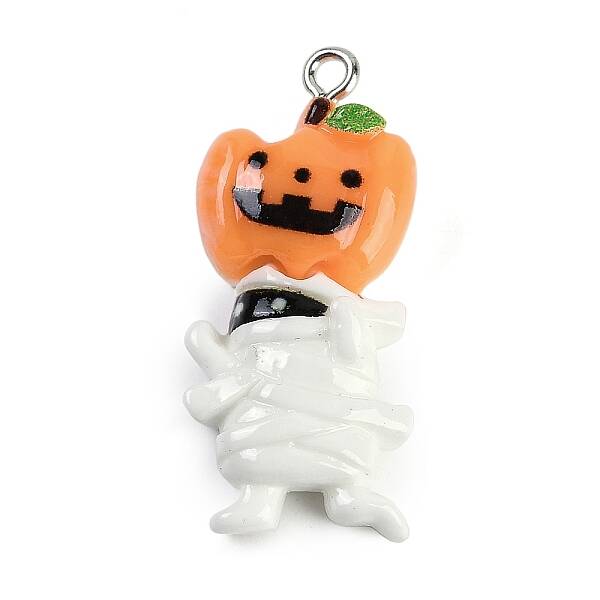 Halloween Theme Resin Pendants