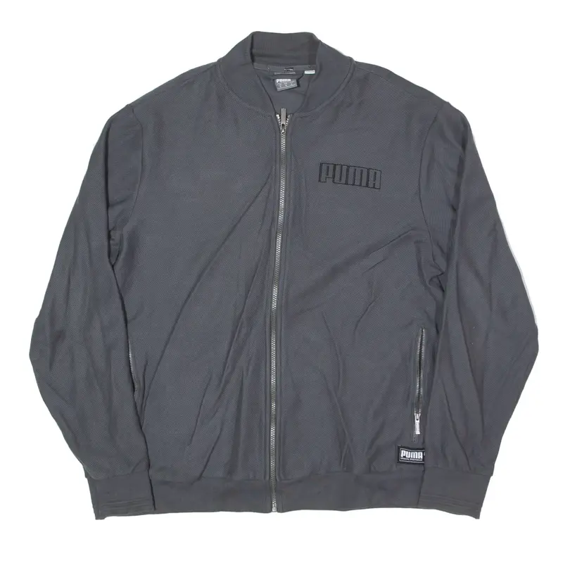 PUMA Track Jacket Grey Mens XL