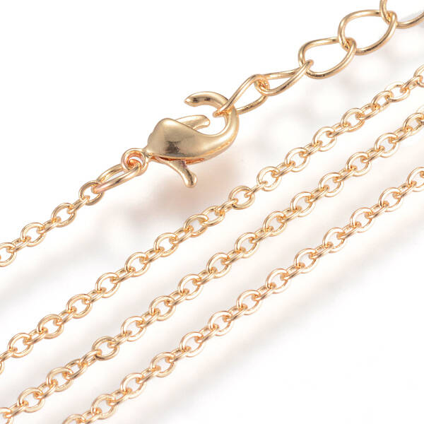 Iron Cable Chains Necklace Making