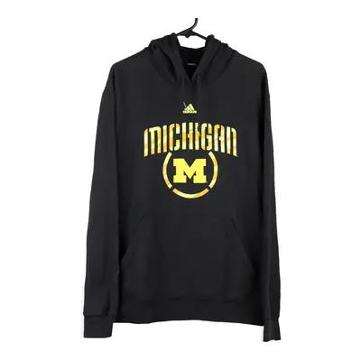 Michigan Adidas Hoodie - Small Black Cotton