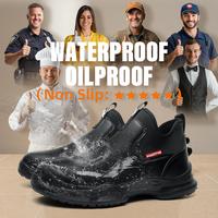 Desai working shoes Chef shoes waterproof comfortable nurs anti slip shoes for men Food Service Chef Kitchen Non Slip Work Sh...