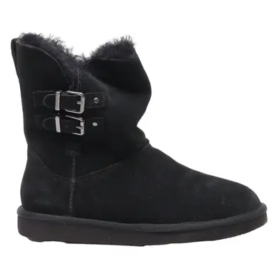 UGG High Boots Black Suede Womens UK 7