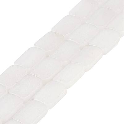 Natural White Jade Beads Strands