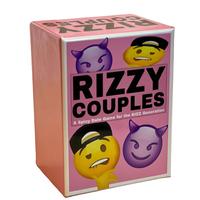 RIZZY COUPLES Spicy Date Game for the Rizz Generation - 150 Cards with Challenges, Dares & Creative Rewards for Couples or Gr...