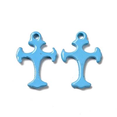 Spray Painted 201 Stainless Steel Charms