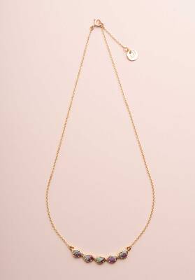 Necklace Rc587 Ruby-Zoisite | Color: RUBY ZOISITE | Size: U