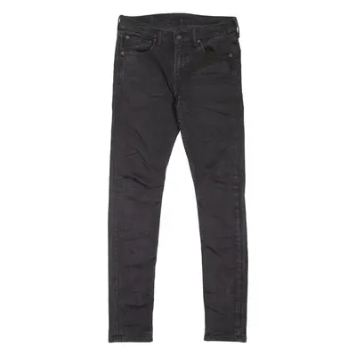 LEVI'S 510 Jeans Mens Black Slim Skinny W33 L34