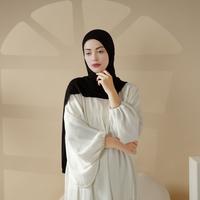 Jersey Solid Color Hijab With Tube Cap - (MH038) head scarf cover yns casual trendy long scarf wrap scarve scarves
