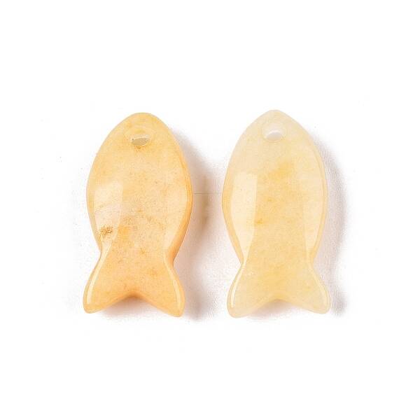 Natural Topaz Jade Pendants