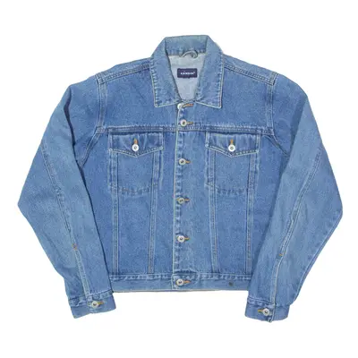 KANGOL Denim Jacket Blue Womens L