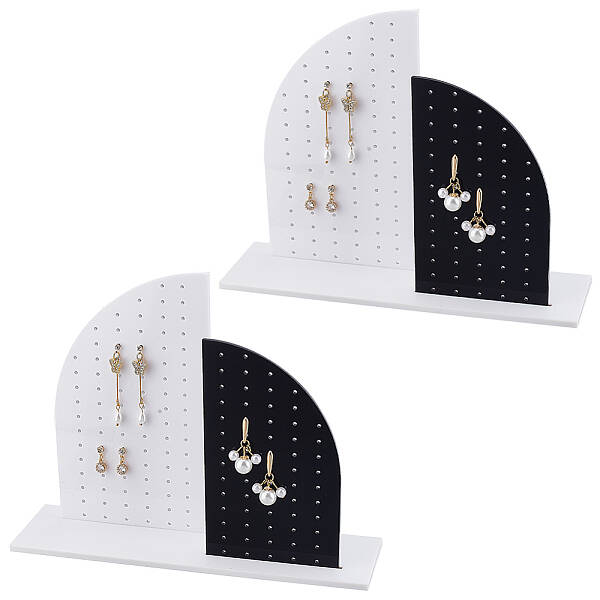 Vertical Sailboat Acrylic Earrings Display Stands
