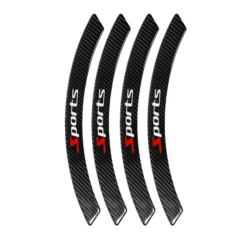 Car Wheel Arch Decorative Sticker, Anti-collision Car Wheel Edge Protector, Anti-collision Strip for Car Wheel, Universal Car...