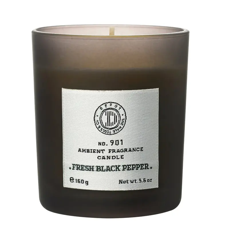 Depot 900 Perfumes No. 901 Fresh Black Pepper Scented Candle 160 g