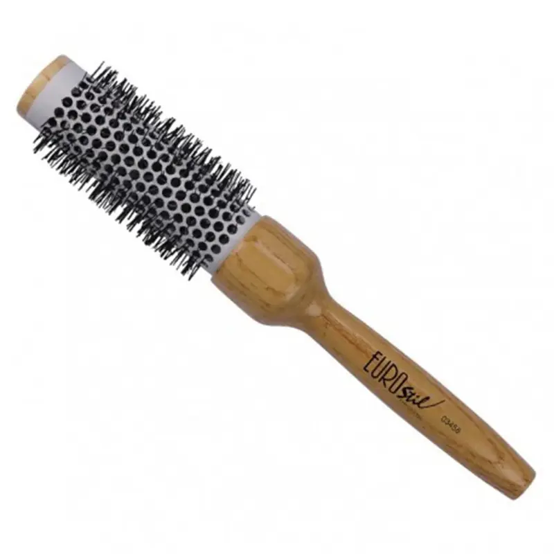 Eurostil Wooden Handle Ceramic Brush 33mm 2pcs