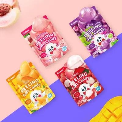 Cokoc Peelable Gummies Variety Pack – Crystal Peel Candy, Frozen Animal & Holiday Gummies (Halloween & Christmas) – 6 Jui...