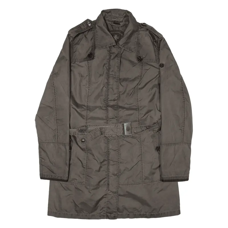 WELLENSTEYN Trench Coat Grey Womens L