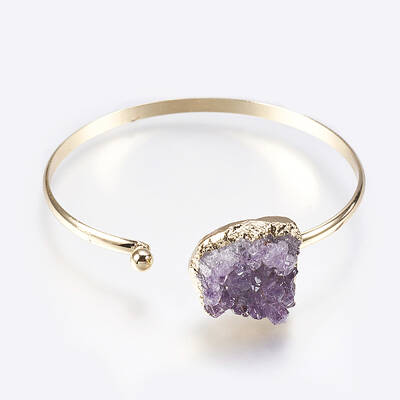 Golden Plated Brass Cuff Bangles