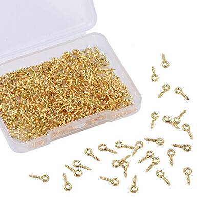 Iron Screw Eye Pin Peg Bails