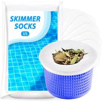 Pool Skimmer Socks, 20 Pack of  Pool Filter Socks for Skimmer Baskets, Pool Socks Protect Inground or Above Ground Pool Filte...