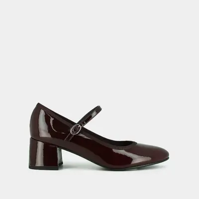 264- Dalmatie Vernis Bordeaux | Color: BORDEAUX | Size: 39