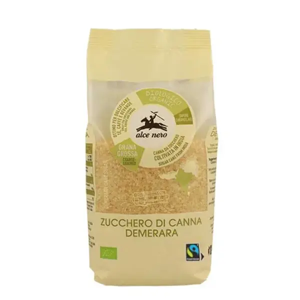 Alce nero Organic Demerara Cane Sugar Alce Nero 500g