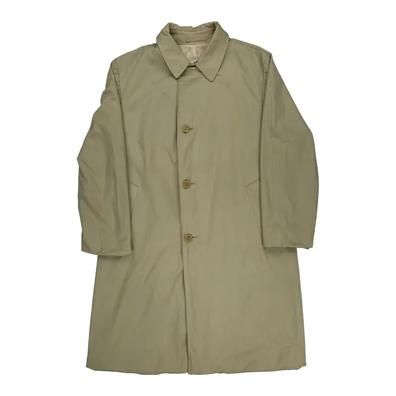 Aquascutum Trench Coat - Large Beige Cotton Blend