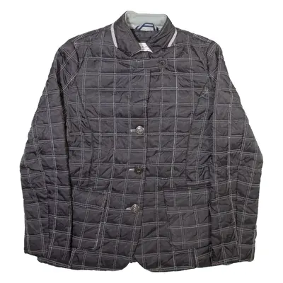 NAUTICA Womens Quilted Jacket Grey M