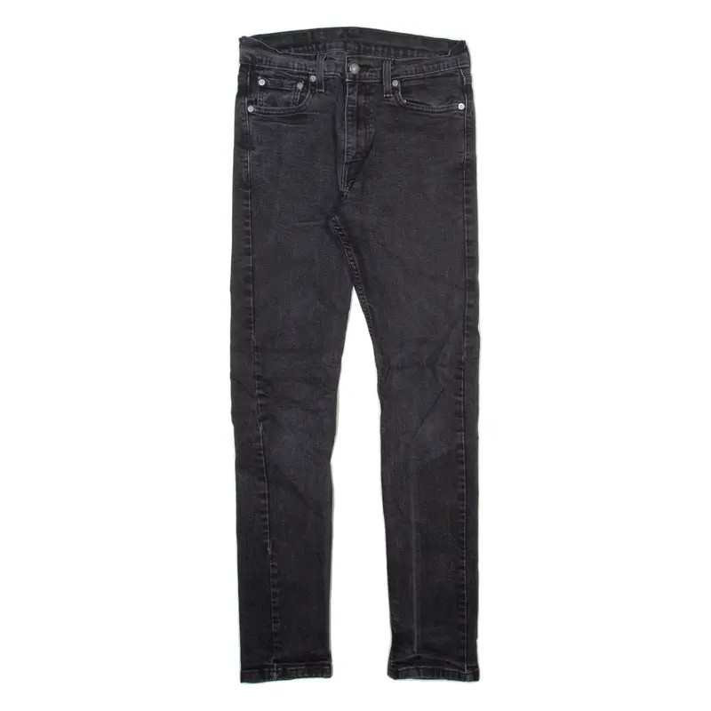LEVI'S 511 Jeans Mens Grey Slim Straight Stone Wash W30 L32
