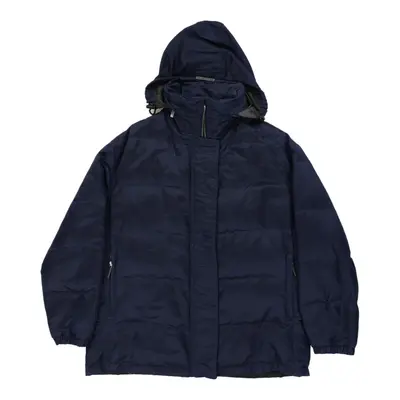 Iceberg Jeans Puffer - Large Blue Polyester