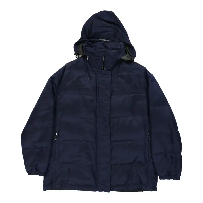 Iceberg Jeans Puffer - Large Blue Polyester