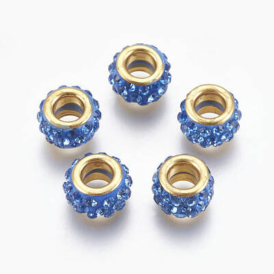 Handmade Polymer Clay European Beads