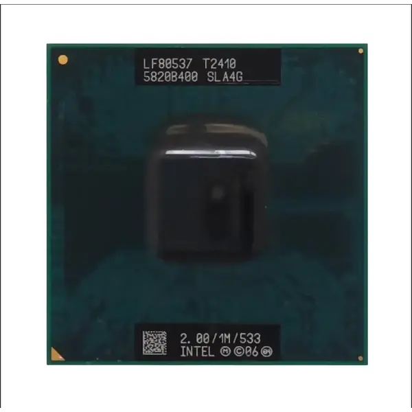 455386-005 HP 2.00GHz 533MHz FSB 1MB L2 Cache Socket PGA478 Intel Pentium T2410 Dual-Core Processor