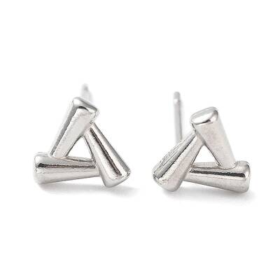 Non-Tarnish 304 Stainless Steel Stud Earrings