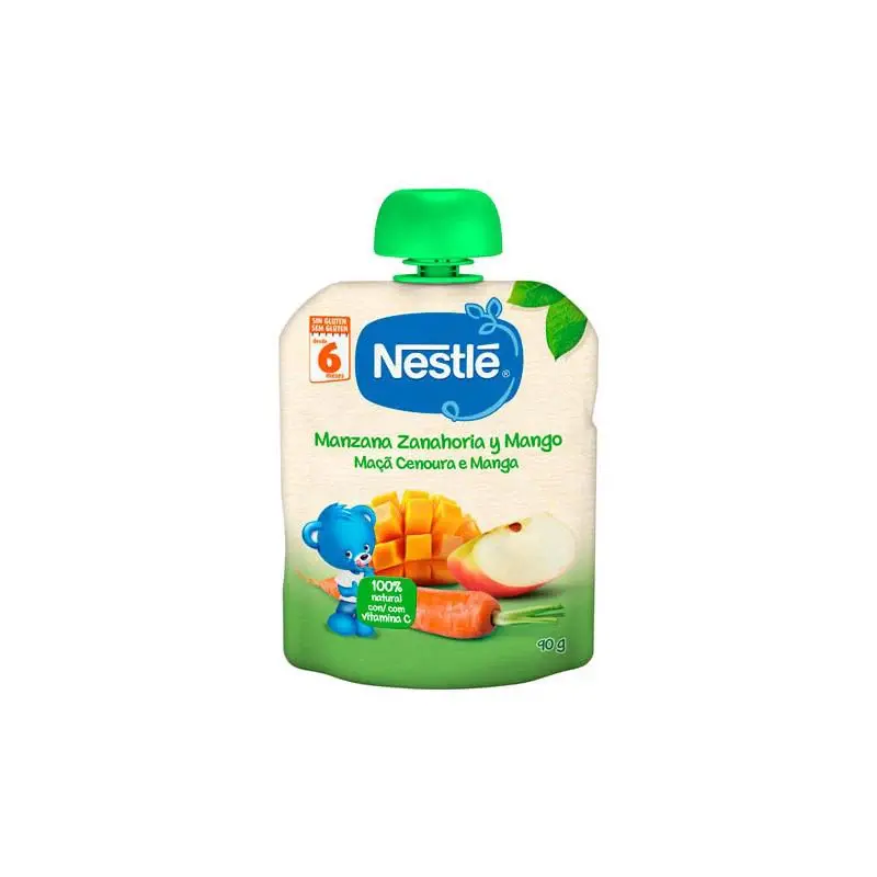 Nestlé Naturnes Apple Carrot Mango 90g