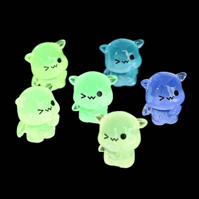 Halloween Luminous Resin Demon Display Decoration