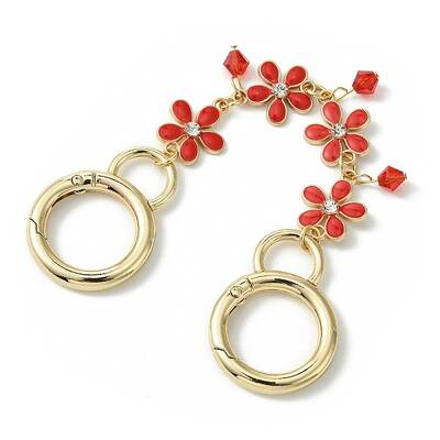 Zinc Alloy Spring Gate Rings Bag Extension Chains