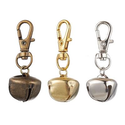 3Pcs 3 Colors Iron Bell Pendant Decoration