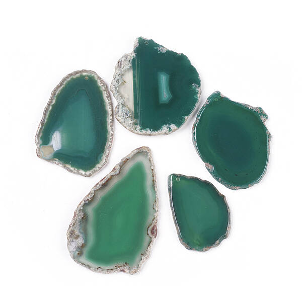 Natural Agate Pendants