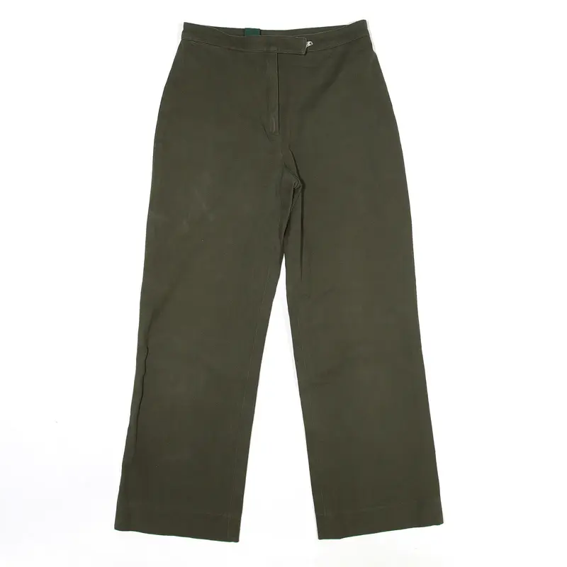 LAUREN RALPH LAUREN Trousers Green Regular Straight Womens W26 L26