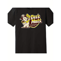Funny Vintage Dees Nuts Logo Premium T-Shirt 231073 funny Men’s Short Sleeve Graphic T-shirt Collection black AA