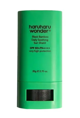 Haruharu Wonder Stick Solare In Bambù Nero (Protezione Solare Lenitiva Quotidiana)